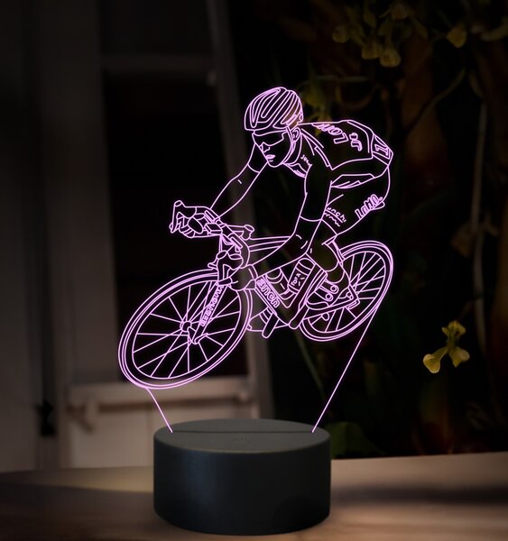 Beling 3D lampa, Primož Roglič, 16 farebná,GX7