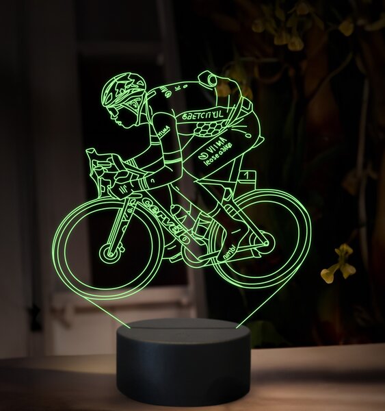 Beling 3D lampa,Van Aert, 16 farebná,GX9