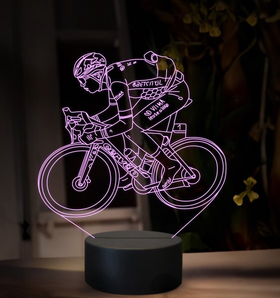 Beling 3D lampa,Van Aert, 16 farebná,GX9