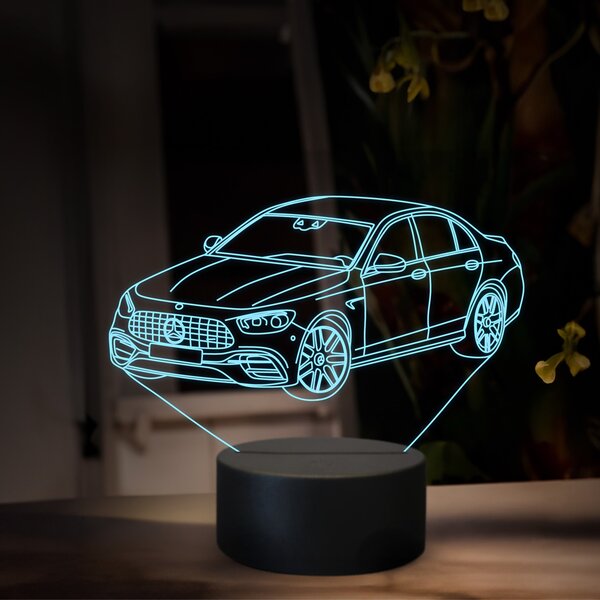 Beling 3D lampa, Mercedes W213 , 16 farebná O39