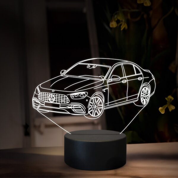 Beling 3D lampa, Mercedes W213 , 16 farebná O39