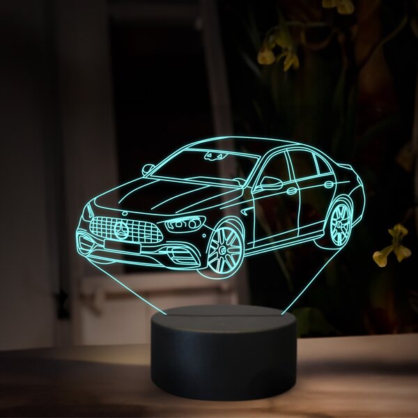 Beling 3D lampa, Mercedes W213 , 16 farebná O39
