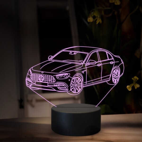 Beling 3D lampa, Mercedes W213 , 16 farebná O39