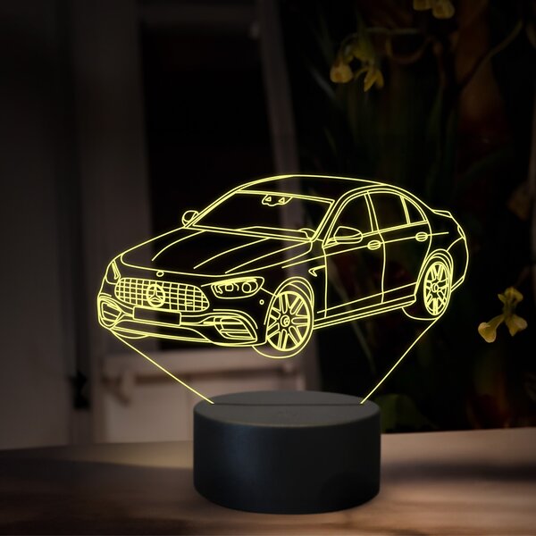 Beling 3D lampa, Mercedes W213 , 16 farebná O39