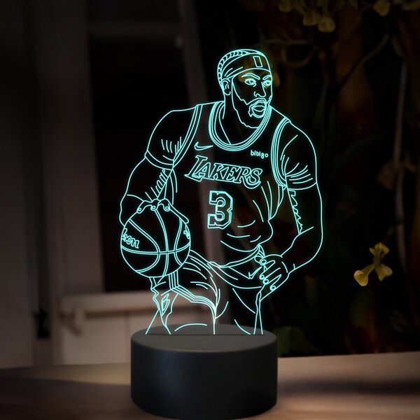 Beling 3D lampa, Anthony Davis, 16 farebná QX20