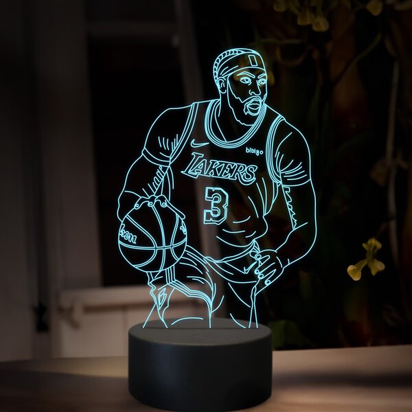 Beling 3D lampa, Anthony Davis, 16 farebná QX20