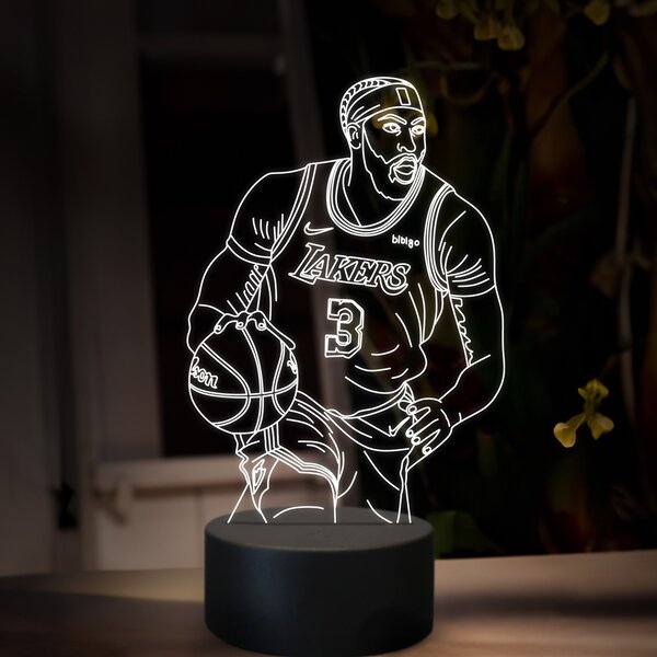 Beling 3D lampa, Anthony Davis, 16 farebná QX20
