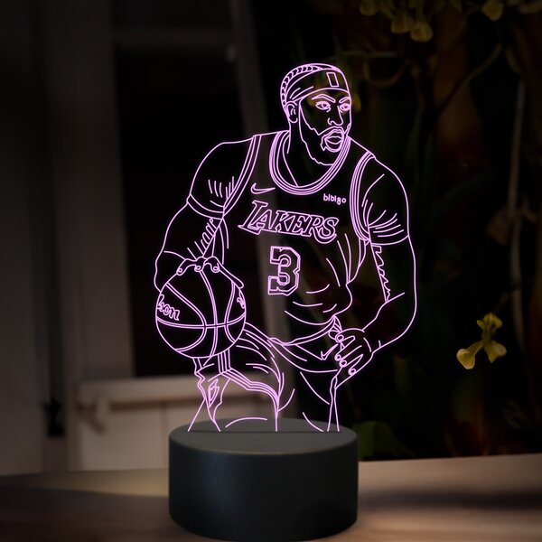 Beling 3D lampa, Anthony Davis, 16 farebná QX20