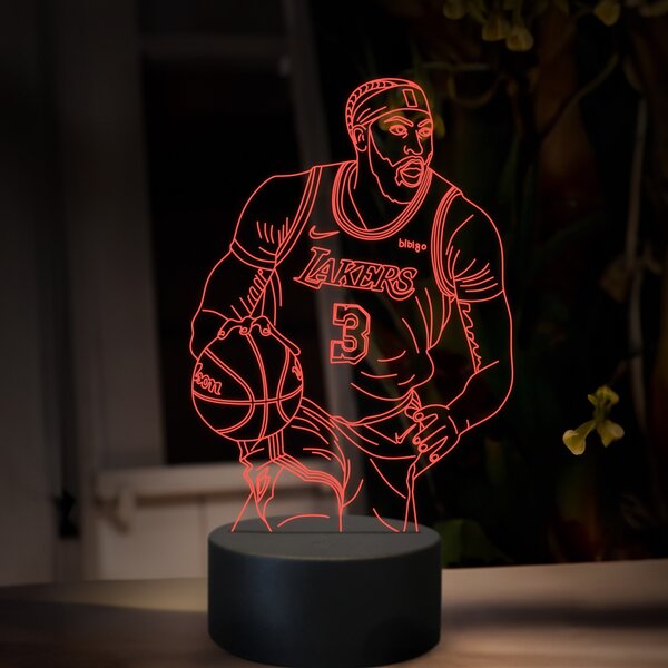 Beling 3D lampa, Anthony Davis, 16 farebná QX20