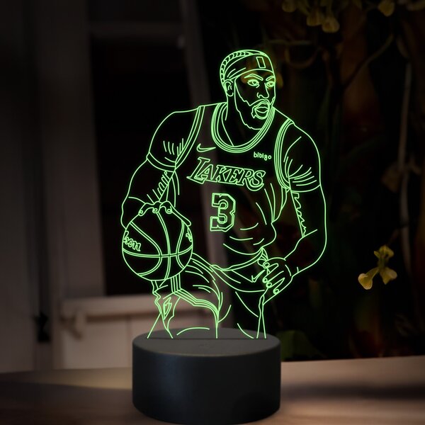 Beling 3D lampa, Anthony Davis, 16 farebná QX20