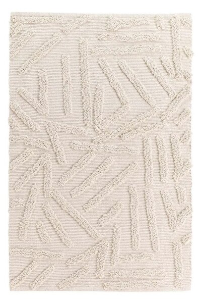 Krémový prateľný koberec 60x90 cm Athena – douceur d'intérieur