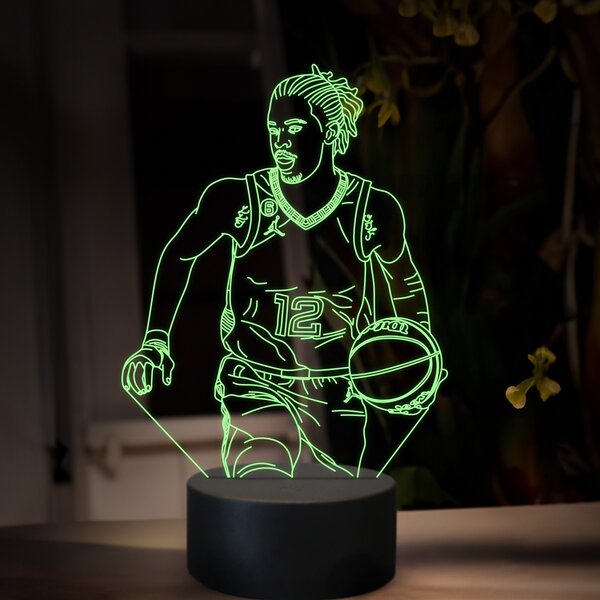 Beling 3D lampa, Ja Morant, 16 farebná QX25