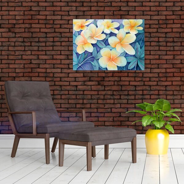 Obraz - Tropické kríky (70x50 cm)