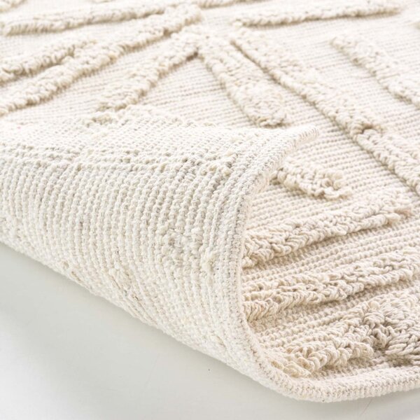 Krémový prateľný koberec 60x90 cm Athena – douceur d'intérieur