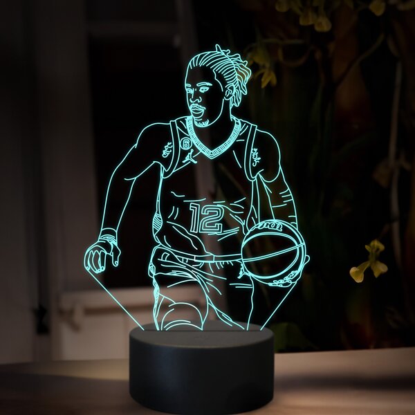 Beling 3D lampa, Ja Morant, 16 farebná QX25