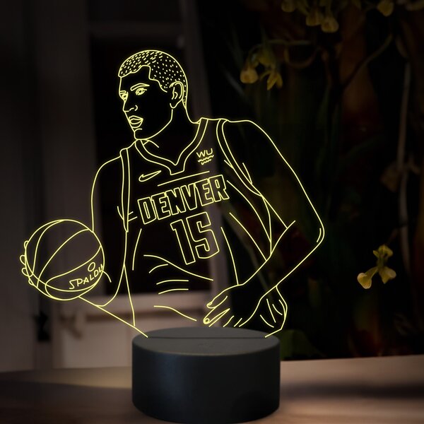 Beling 3D lampa, Nikola Jokič, 16 farebná QX34