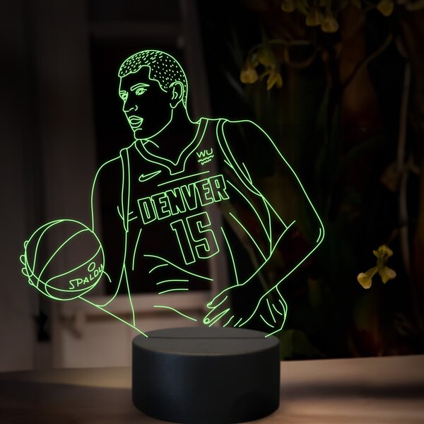 Beling 3D lampa, Nikola Jokič, 16 farebná QX34