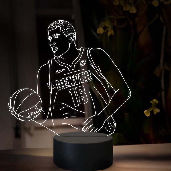 Beling 3D lampa, Nikola Jokič, 16 farebná QX34