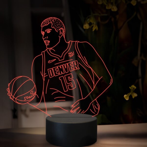 Beling 3D lampa, Nikola Jokič, 16 farebná QX34