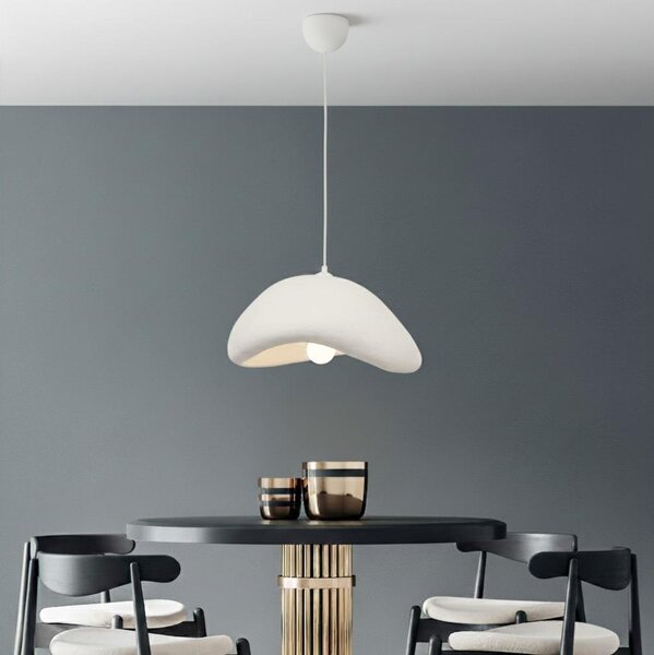 Brilagi - Závesné svietidlo na lanku WABI SABI 1xE27/40W/230V pr. 42 cm biela