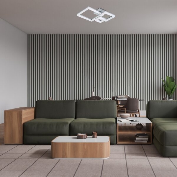 Rabalux 71388 - LED Stropné svietidlo AMILIA LED/22W/230V 3000/4000/6500K chróm