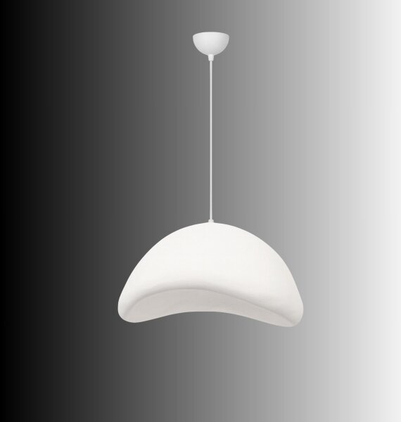Brilagi - Závesné svietidlo na lane WABI SABI 1xE27/40W/230V pr. 52 cm biela