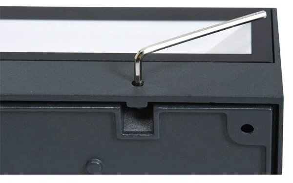 Vonkajšie nástenné LED svietidlo STIX 2x9W - antracitové (Z1381B1-CR)