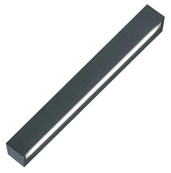 Vonkajšie nástenné LED svietidlo STIX 2x12W - antracitové (Z1381C1-CR)