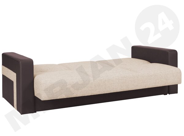 Mirjan24 Sedacia súprava 3+1+1 s taburetom Alaska, Dostupné poťahy: ekokoža Soft 066 + Lawa 01 5902928045420