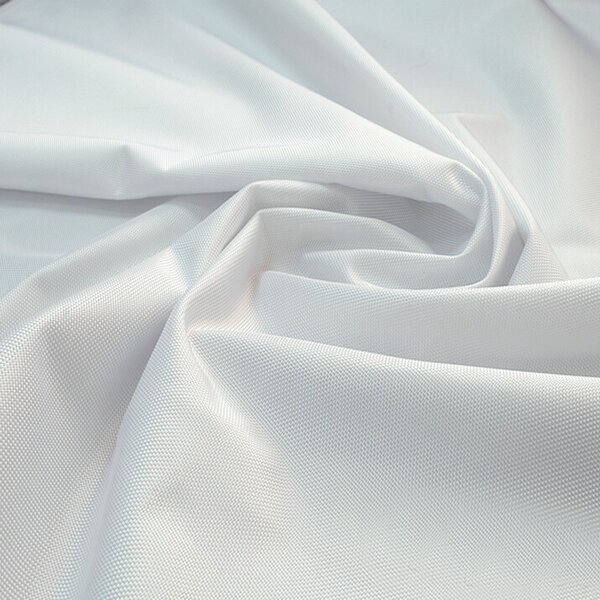 Nepremokavá látka Oxford WR/PU, šírka 320 cm, Biela