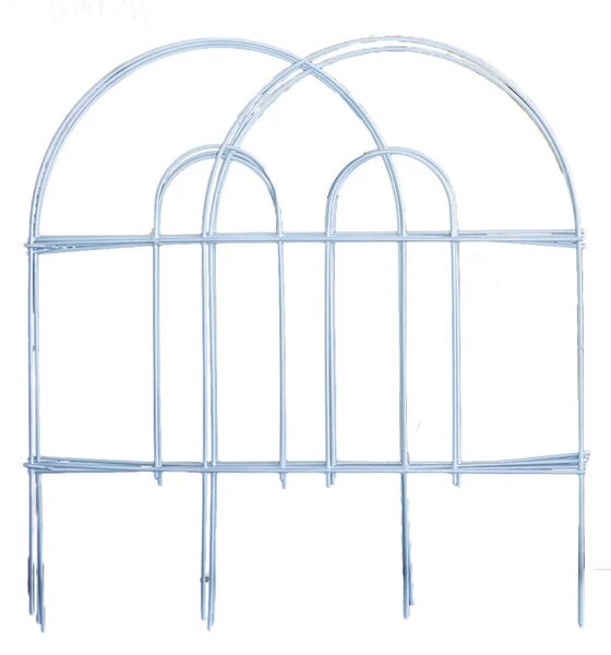 Záhradný plôtik biela, 3 m