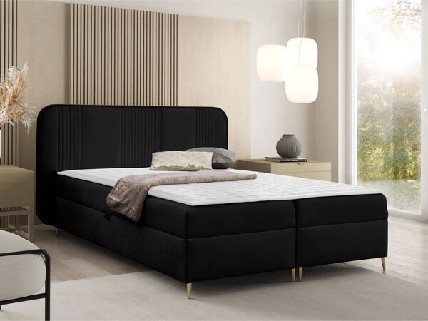Mirjan24 Kontinentálna manželská posteľ Omentre, Rozmer postele: 140x200, Dostupné poťahy: Magic Velvet 2219 5903211408830