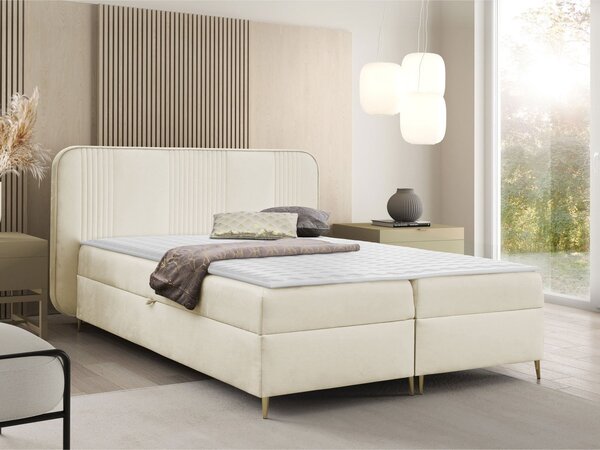 Mirjan24 Kontinentálna manželská posteľ Omentre, Rozmer postele: 140x200, Dostupné poťahy: Magic Velvet 2219 5903211408830