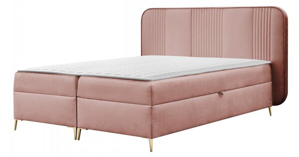 Mirjan24 Kontinentálna manželská posteľ Omentre, Rozmer postele: 140x200, Dostupné poťahy: Magic Velvet 2219 5903211408830