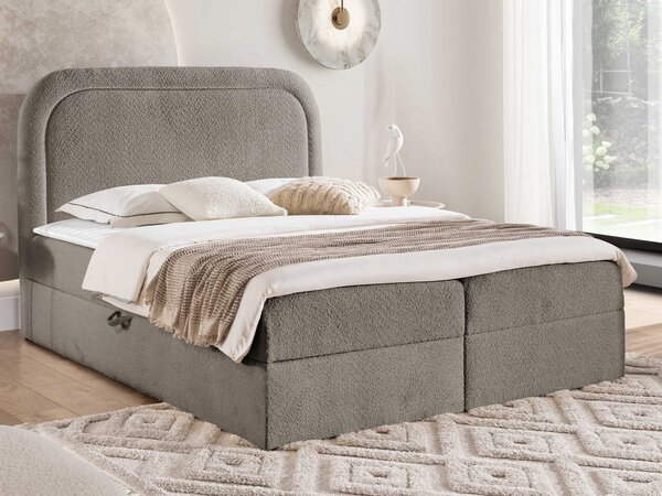 Mirjan24 Kontinentálna posteľ Bukirt, Rozmer postele: 160x200, Dostupné poťahy: Coral 75 5903211415616