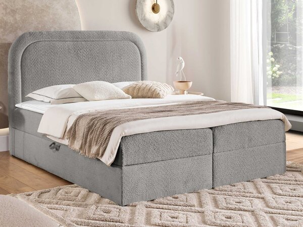 Mirjan24 Kontinentálna posteľ Bukirt, Rozmer postele: 160x200, Dostupné poťahy: Coral 75 5903211415616