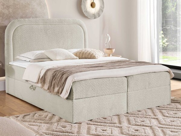 Mirjan24 Kontinentálna posteľ Bukirt, Rozmer postele: 160x200, Dostupné poťahy: Coral 75 5903211415616