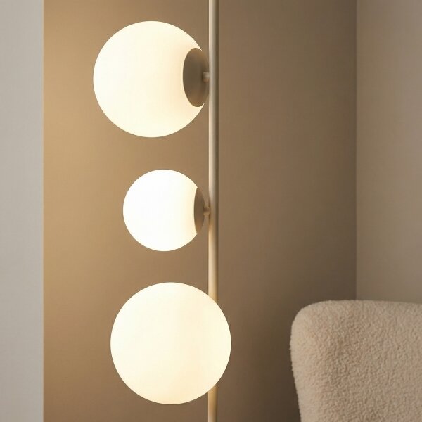 Stojacia lampa ETNO 4xG9/8W/230V béžová