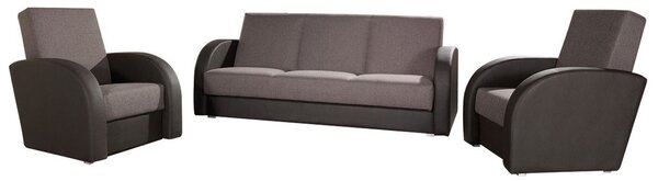 Mirjan24 Sedacia súprava Perfekt II 3+1+1, Dostupné poťahy: Soft 020 + Lux 24 5902928045482