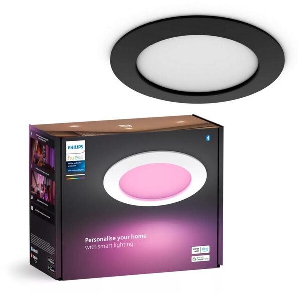 Philips - LED RGBW Stmievateľné kúpeľňové svietidlo Hue SLIM LED/12W/230V IP44