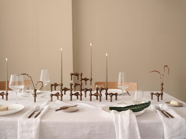 Vysoká sviečka STOFF Nagel by Ester&Erik Artichoke – set 6 ks