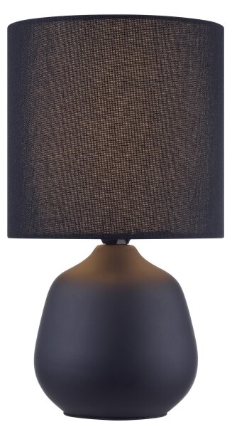 Brilliant - Stolná lampa AUREA 1xE14/20W/230V čierna
