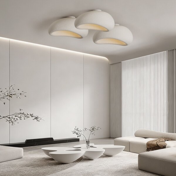 BRILAGI - Stropné svietidlo WABI SABI 1xE27/60W/230V pr. 50 cm biela