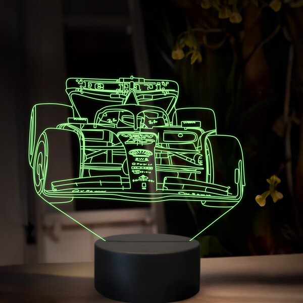 Beling 3D lampa, Carlos Sainz,16 farebná, FF16