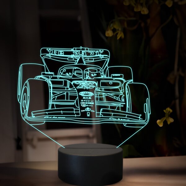 Beling 3D lampa, Carlos Sainz,16 farebná, FF16