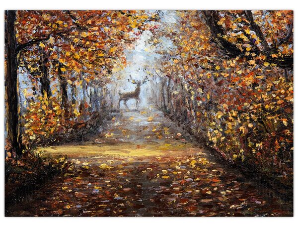Obraz - Duch lesa (70x50 cm)
