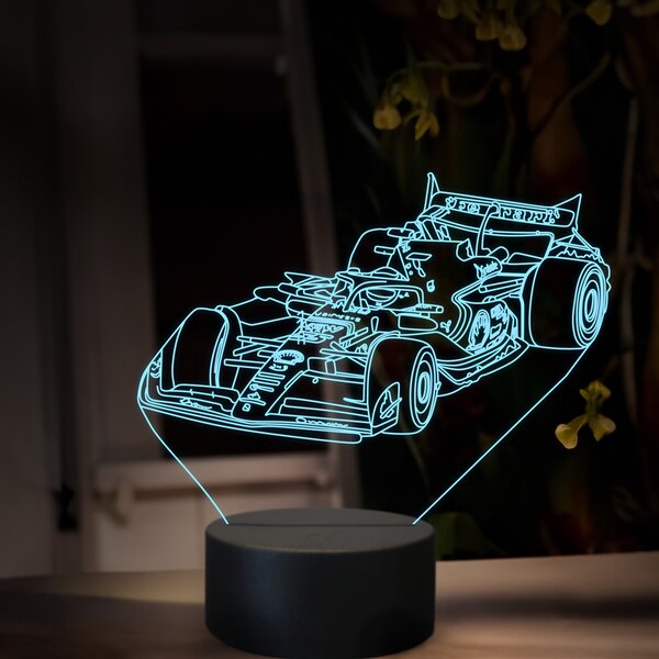 Beling 3D lampa, Carlos Sainz 2 ,16 farebná, FF17