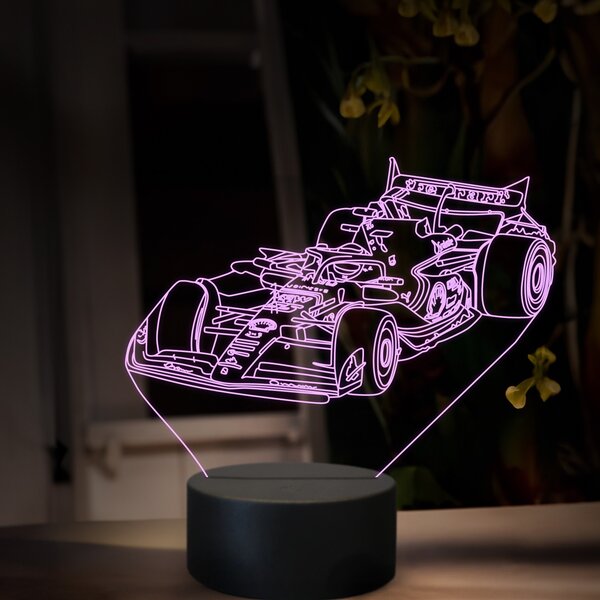 Beling 3D lampa, Carlos Sainz 2 ,16 farebná, FF17
