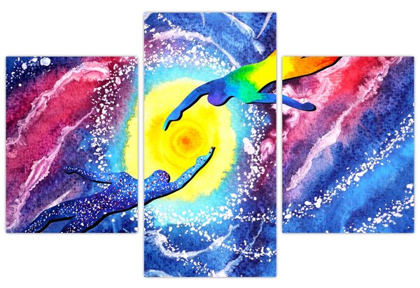 Obraz - Dotyk (90x60 cm)