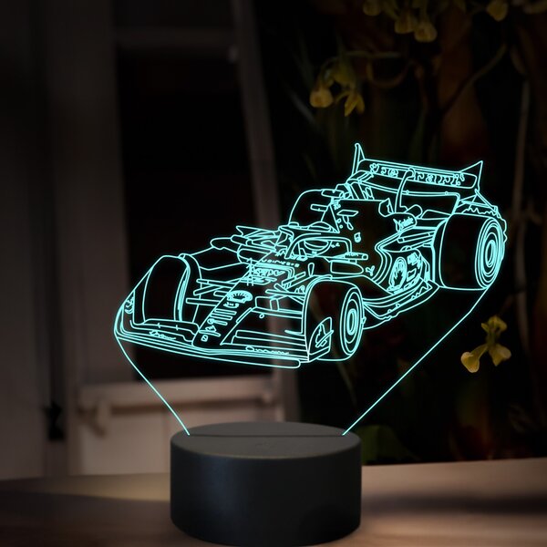 Beling 3D lampa, Carlos Sainz 2 ,16 farebná, FF17